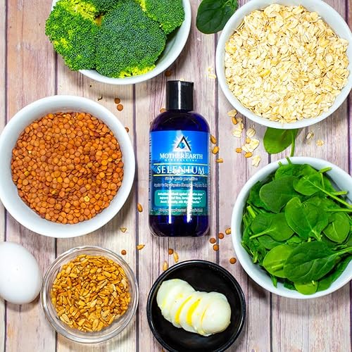 Miniatura 4 de Madre Tierra mineralesSelenioPromueve el Crecimiento cuerpo normal soporta fertilidad fomenta pañuelos elasticidad potente antioxidante 8 onzas 1