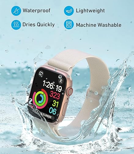 Miniatura 2 de Nylon Apple Watch Bands Unisex - iWatch 123456789SEUltra 2 Bands for 38mm40mm41mm42mm44mm45mm49mm - 1468 Variety Multipack