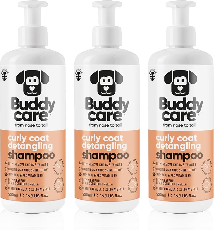 Shampoo para Cães com Aloe Vera e Pró-Vitamina B5 Buddycare 1,5 L