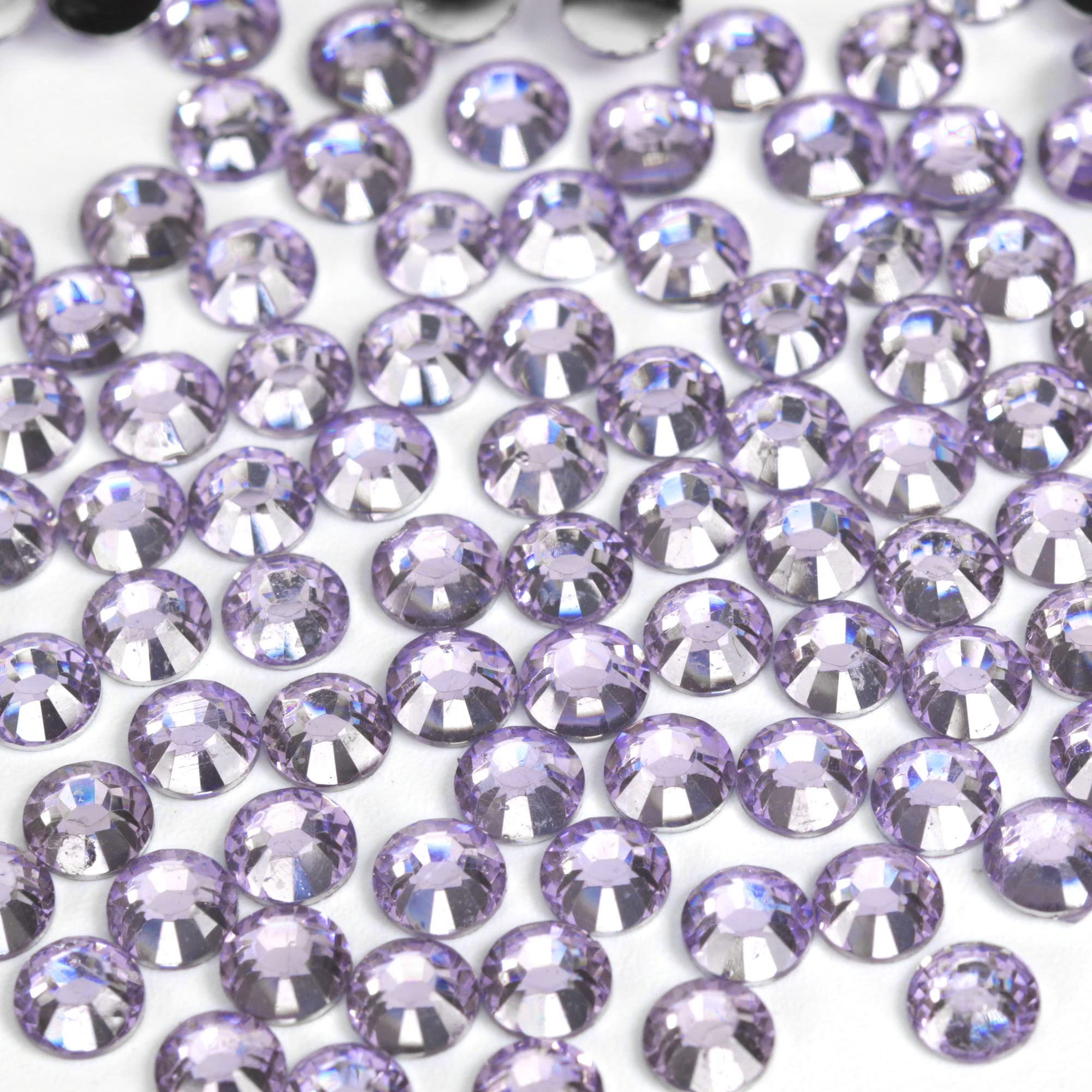 250pcs 6mm Flat Back Non-Stick Rhinestone Crystal Diamantes Nail Art & Craft Scrapbooking Embellishments 90 Available Colours (6mm, AB Clear #A13) — view 36