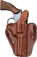 Vista 1 de 1791 GUNLEATHER K-Frame Thumbreak - Funda de cuero para pistola OWB CCW para diestros, compatible con Ruger GP100, Smith & Wesson 686