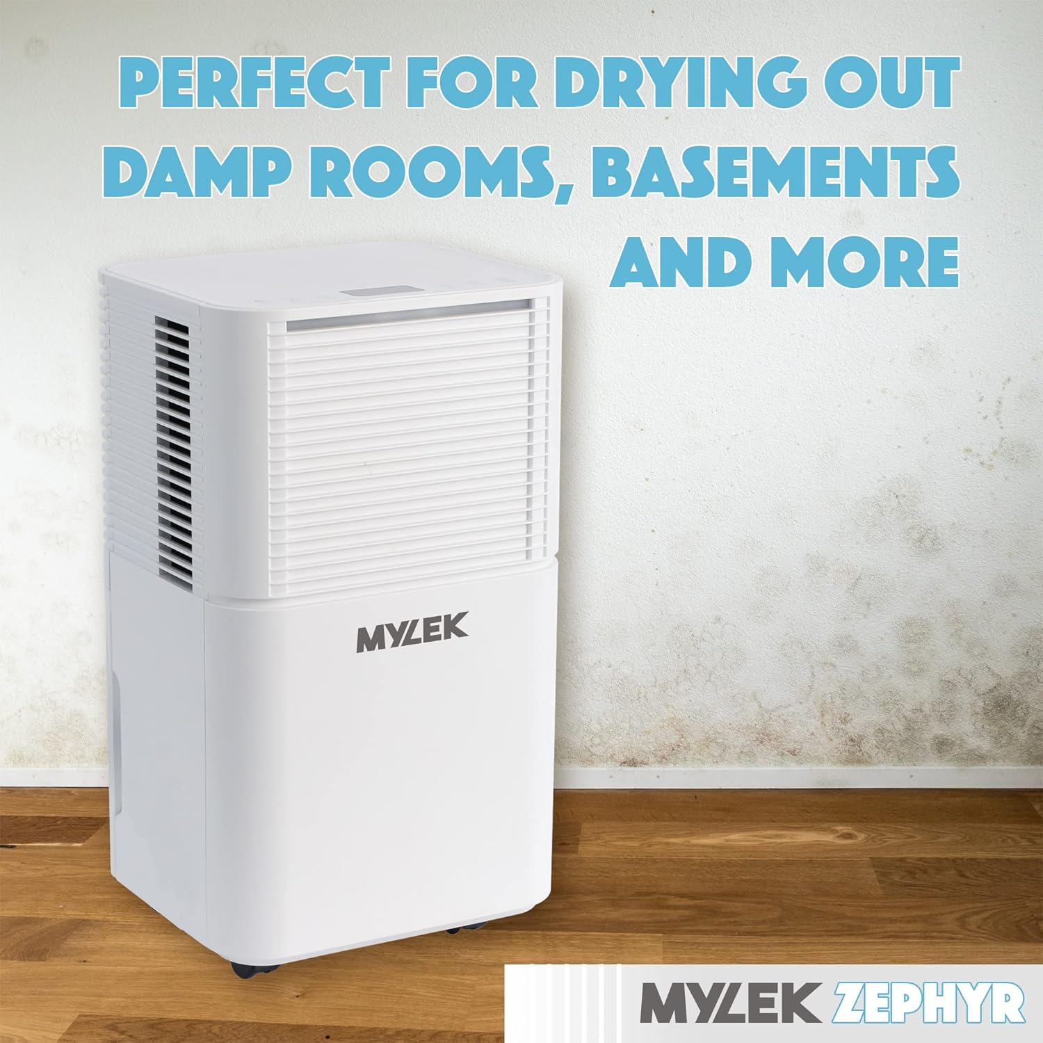 MYLEK Dehumidifier in Dehumidify Mode, perfect for drying clothes and controlling humidity