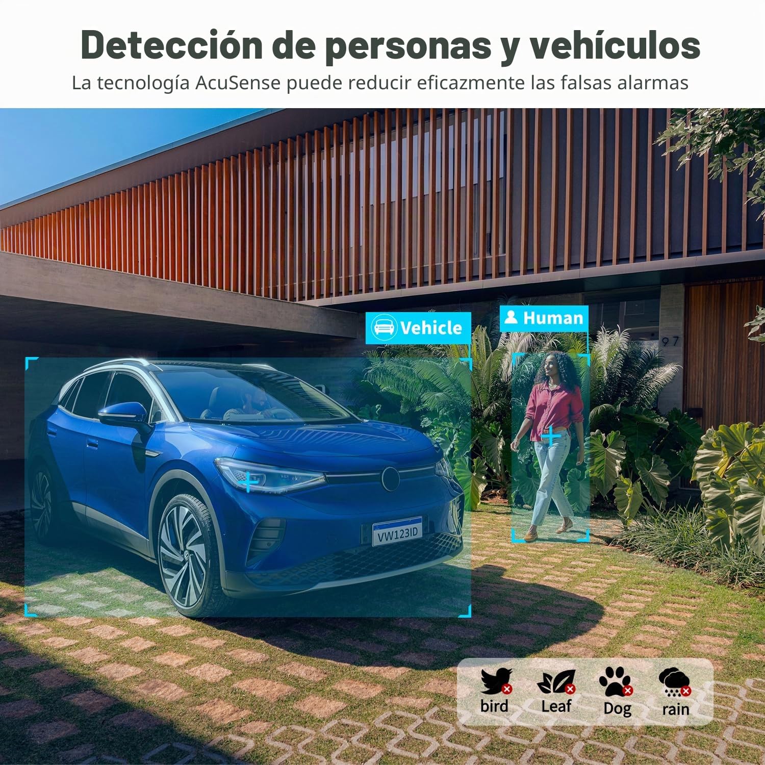 DS-7732NXI-K4 32 canales 4K NVR, HIK 32 CH AcuSense NVR con detección de humanos y vehículos, compatible con cámara IP HlK (versión internacional en inglés sin HDD) (sin PoE)