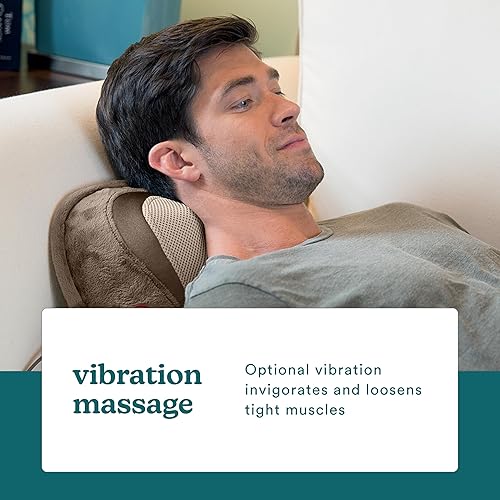 Miniatura 5 de HoMedics SP-100H cojín de masaje Shiatsu y vibración 3D con calor