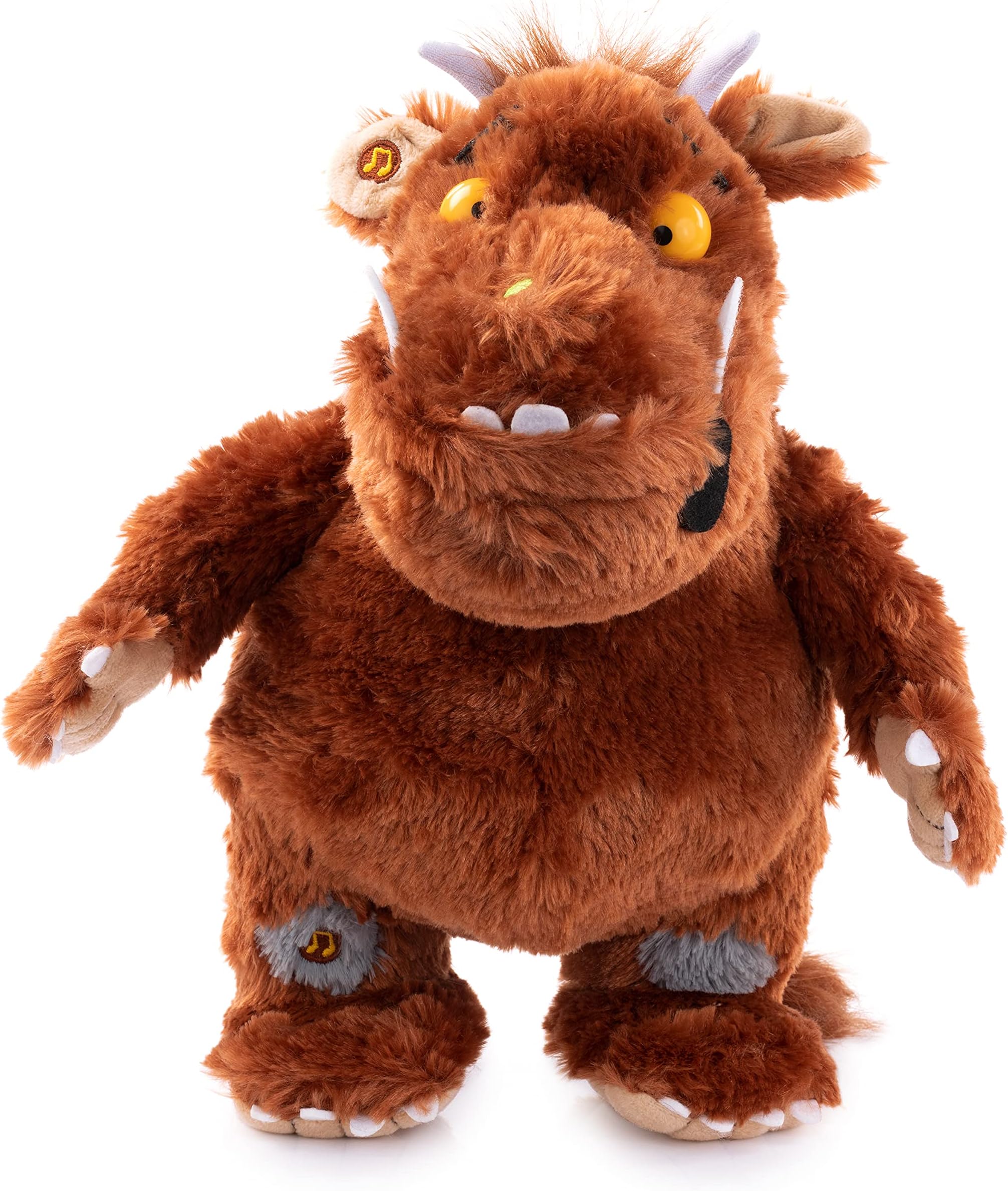 The Gruffalo Interactive Plush | Official Talking 12" Soft Toy from The Julia Donaldson Childrens Books and Films | Unlock The Bonus Phrases | for Boys and Girls Aged 2+