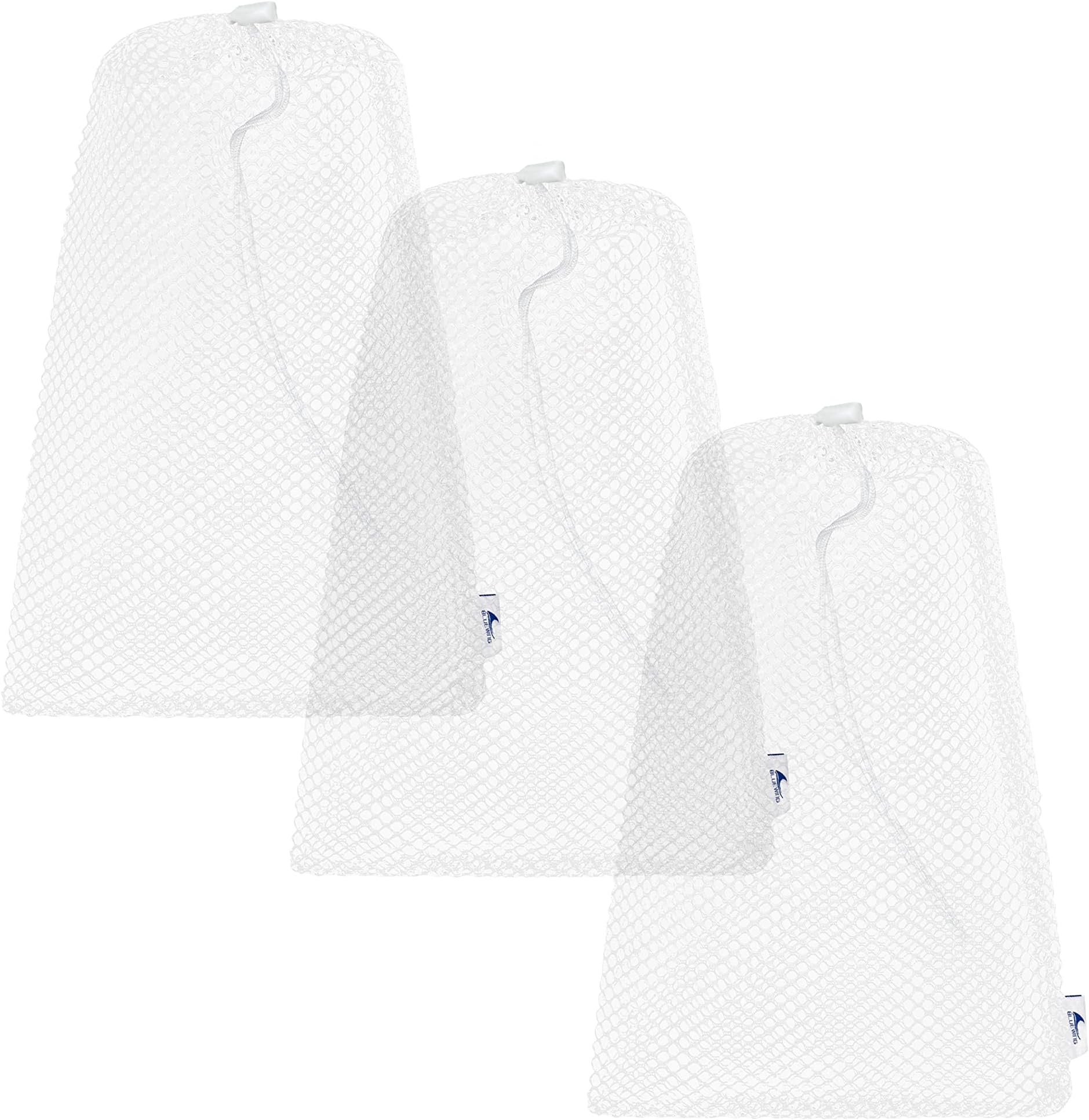 BLUEWING Fishing Chum Bag Bait for Saltwater Fishing 3pcs, White
