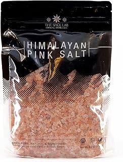 The Spice Lab Himalayan Salt - Coarse 2.2 Lb / 1 Kilo - Pink Himalayan Salt is Nutrient and Mineral Dense for Health - Gou...