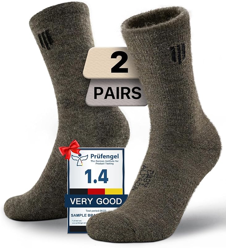 Alpaca Wool Lightweight Micro Crew Socks Moisture Wicking Anti-blister Merino Hiking Breathable Cushioned Work