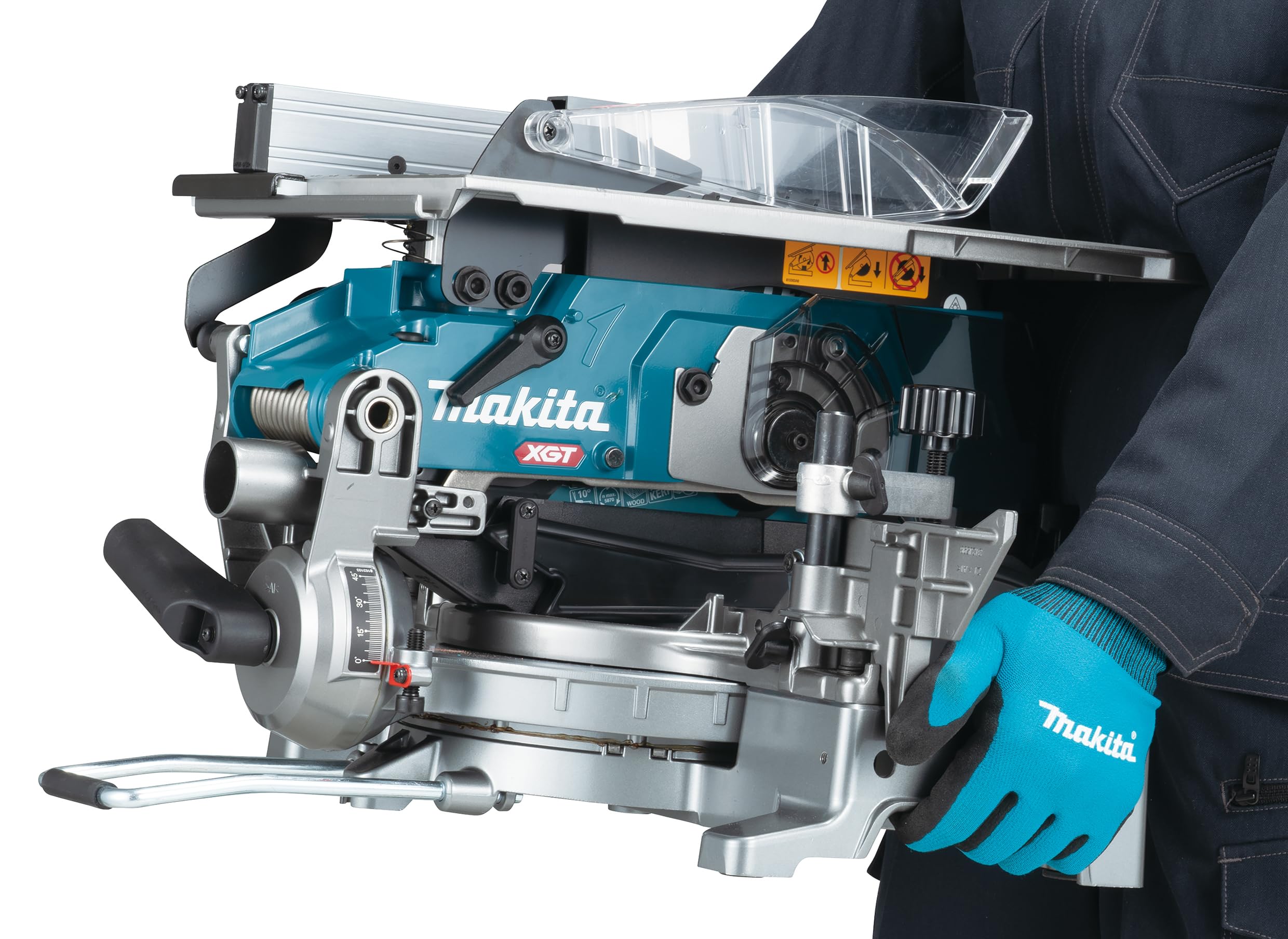 Makita LH001GZ - Sega da tavolo e troncatrice a batteria, 40 V max., XGT, senza batteria e caricatore