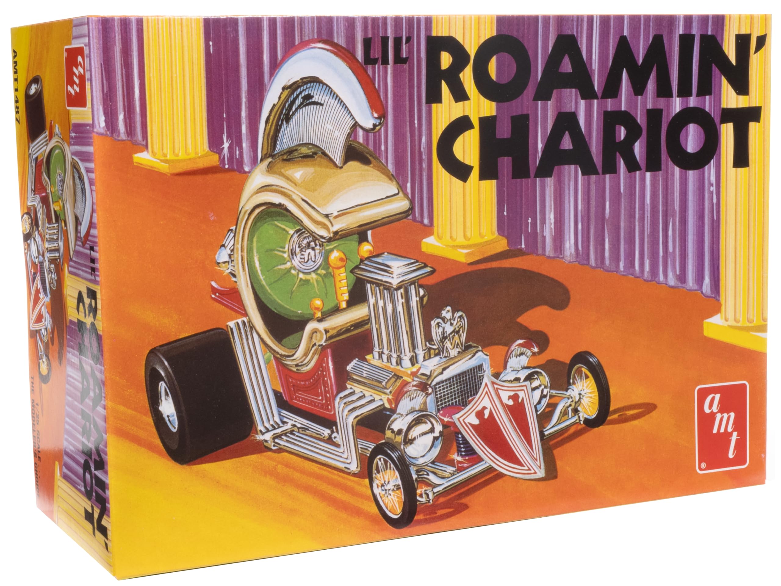 Amazon.com: AMT Li'l Roamin' Chariot Show Rod Model Kit 1:25 Scale