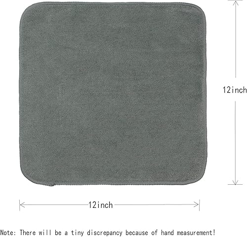 Miniatura 5 de Paños de microfibra de secado rápido, trapos de limpieza de cocina, trapos para el polvo, paños ultra absorbentes sin pelusa con lado de limpieza de