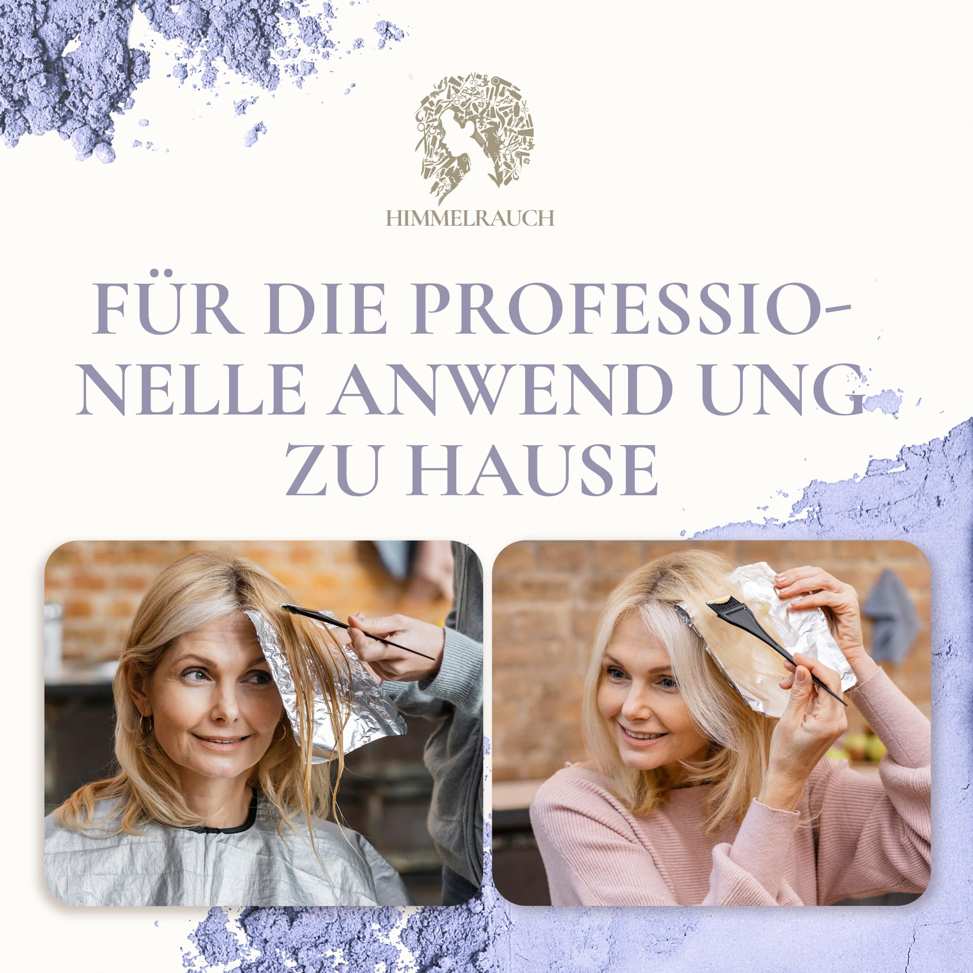 Poudre décolorante – Blondissement jusqu'à 7 tons – Anti-jaune, sans poussière, végétalien, sans paraben, sans gluten, épaisseur sans silicone, pâte crémeuse pour une excellente tenue dans