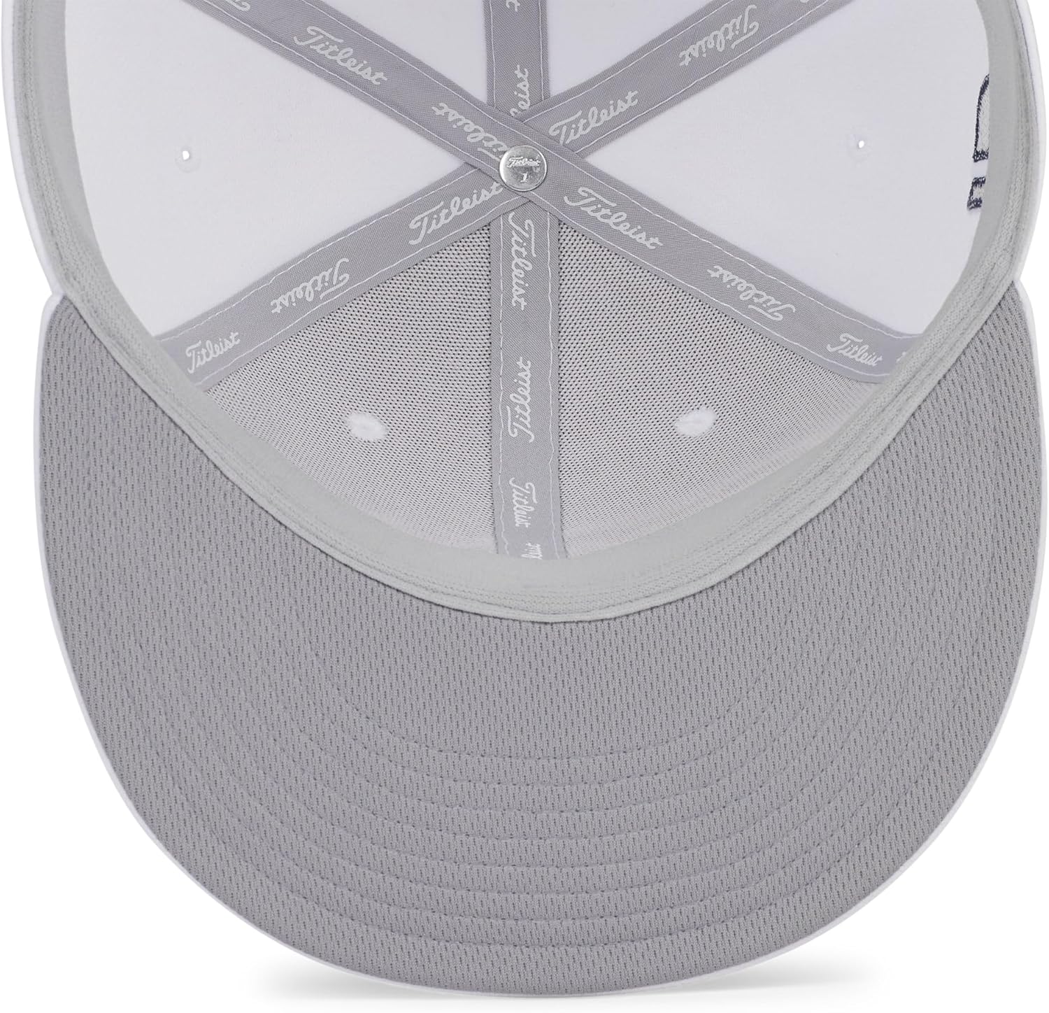 Titleist Tour Elite Flat Bill Golf hat, White/Navy