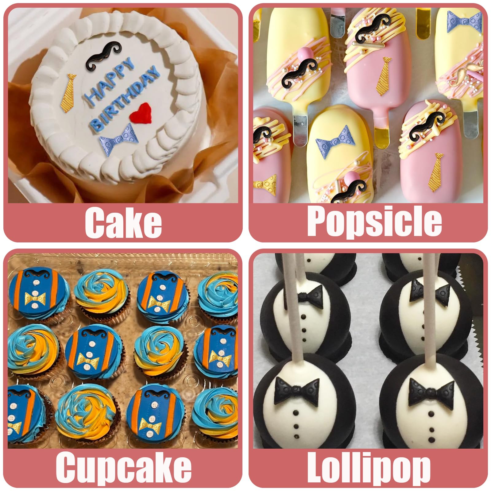 Money Bag Silicone Molds 4-Piece Set - Casino Style For Resin, Clay & Cake Decorating