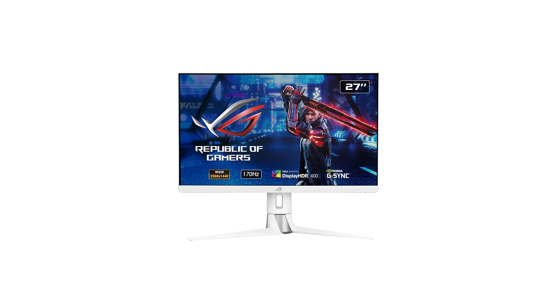 ROG Strix XG27UCG-W 4K 160Hz ホワイト モニター ASUS ROG Strix 27