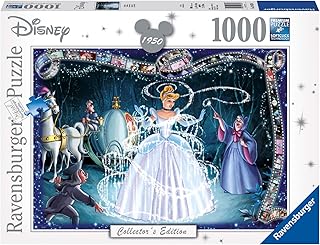 Ravensburger Puzzle 19678 Walt Disney. Kopciuszek 1000 Elementów Puzzle Dla Dorosłych (19678) Unikalne Elementy, Technologia Softclick - Klocki Pasują Idealnie