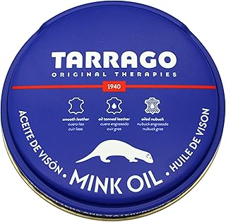 Mink Oil 100 ml | Grasa Enriquecida con Aceite de Visón para Artículos de Cuero | Pasta de Relleno para Reparar Todo Tipo de Calzado en Superficies de Cuero