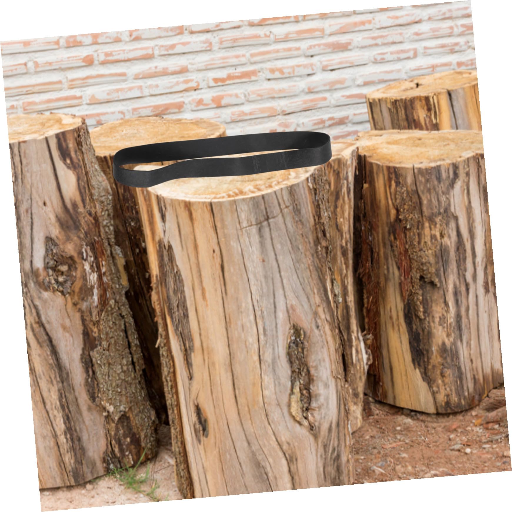 Angoily Hochbelastbare Elastische Gummibänder Schwarz Breites Gummiband mit Elastizität und Kälteresistenz für Hiking und Survival Rucksack Outdoor