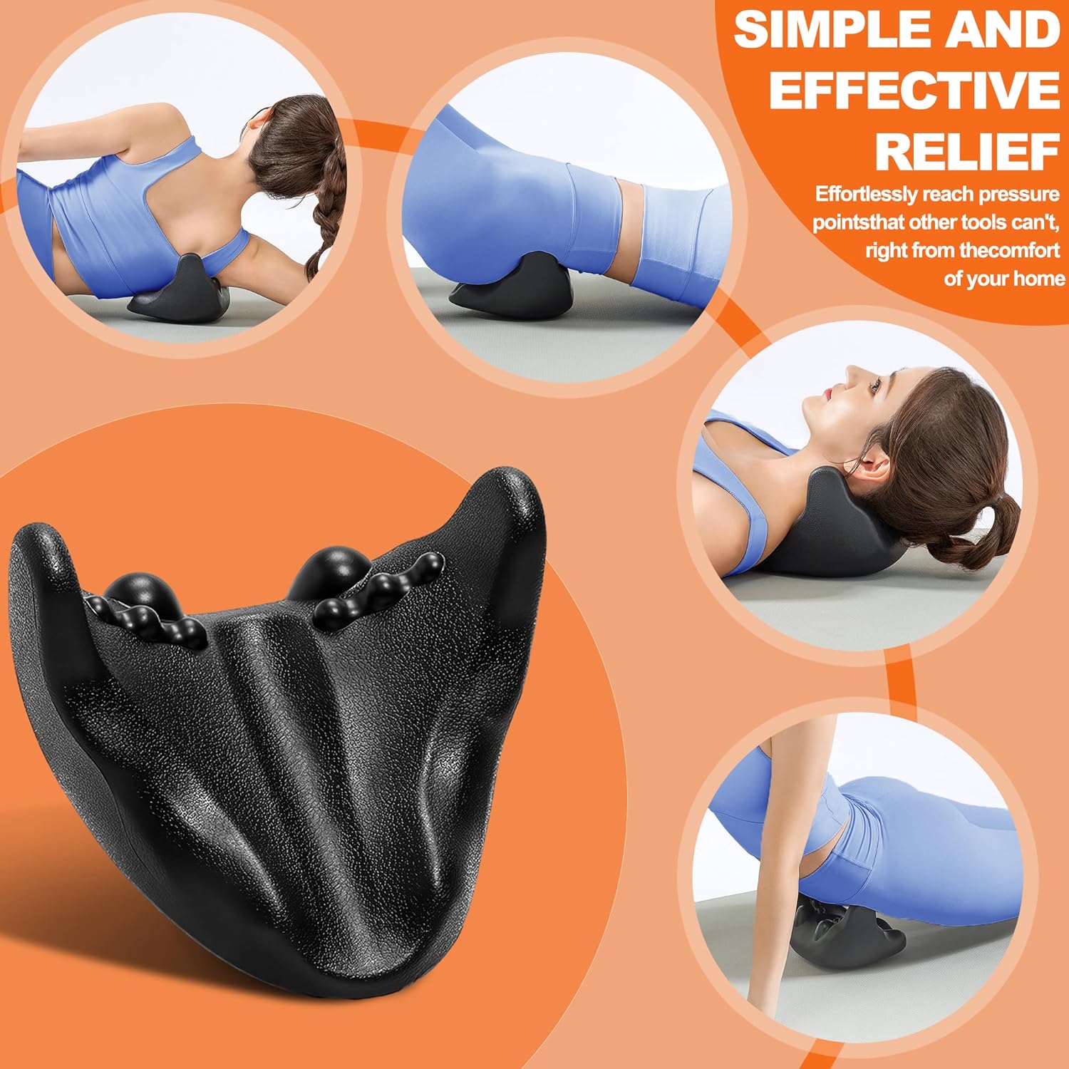 Psoas Release Tool - Hip Hook Psoas Muscle Release Tool & Hip Flexor Release Tool Back Stretcher Equipment Psoas Release Tool Deep Tissue- Black - Image 5