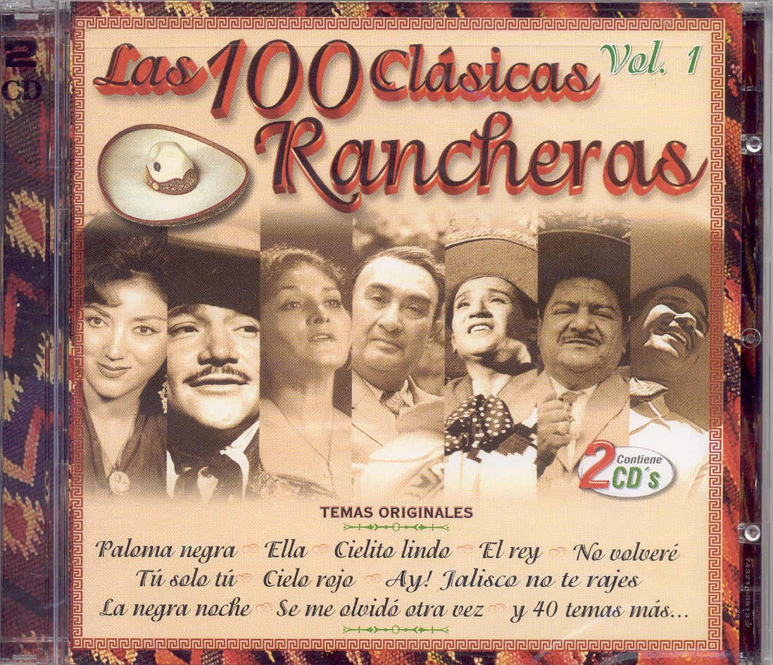 V1 Las 100 Clasicas Rancheras [Audio CD]