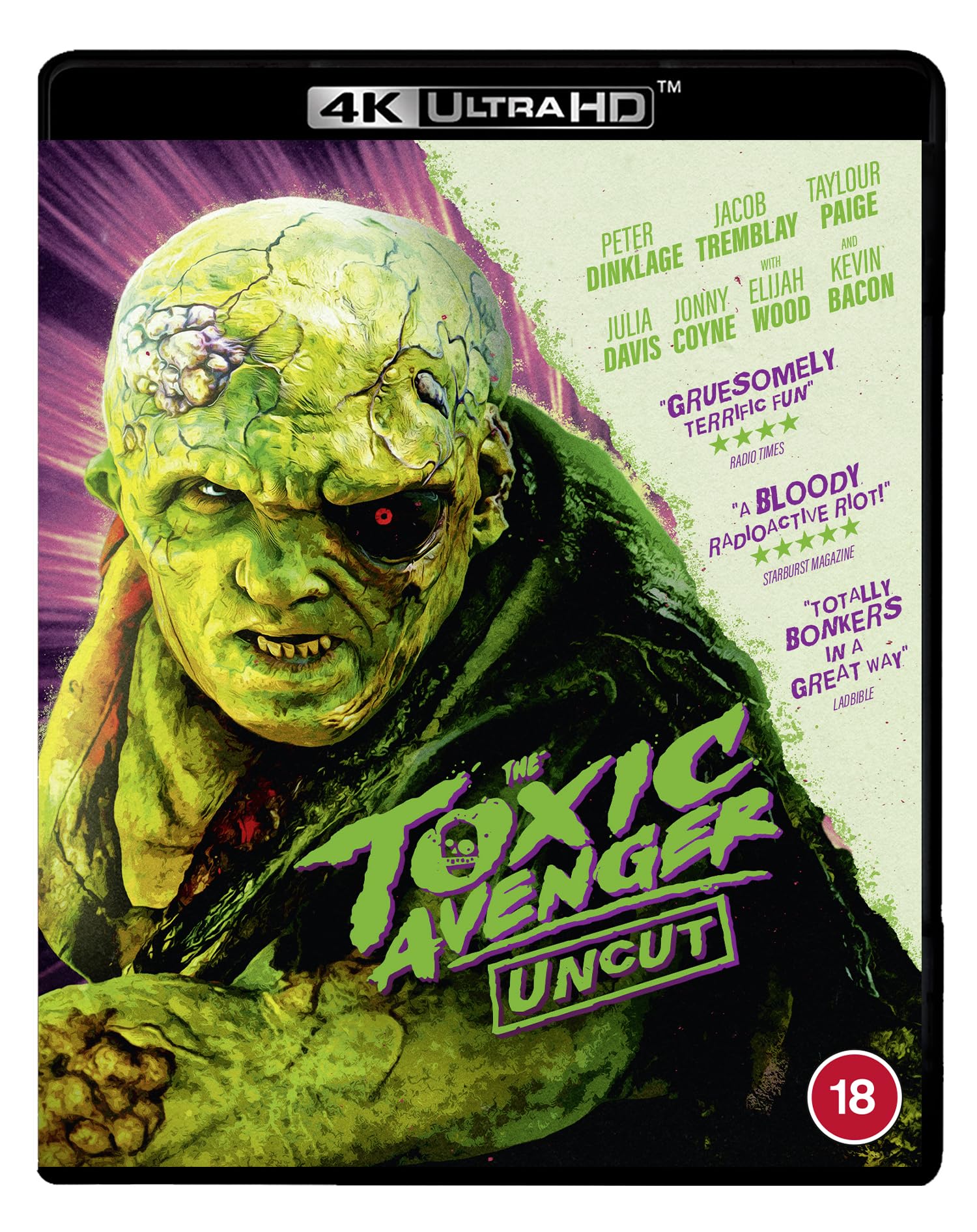The Toxic Avenger UHD [Blu-ray] [Region Free]