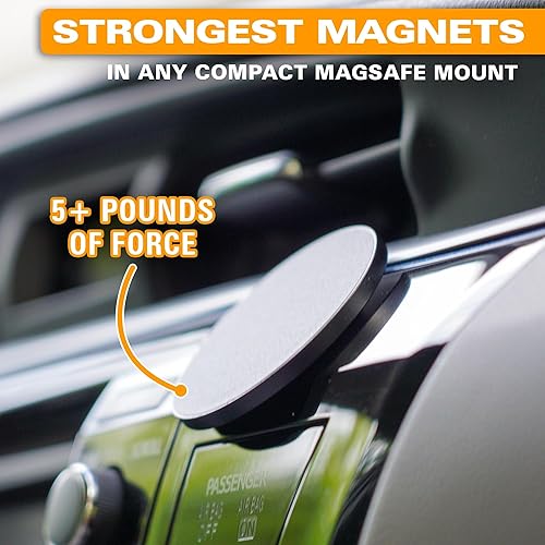 Miniatura 10 de Scooch MagSafe - Soporte de coche compatible con cualquier smartphone MagMount compatible con MagSafe, imanes fuertes, soporte magnético totalmente