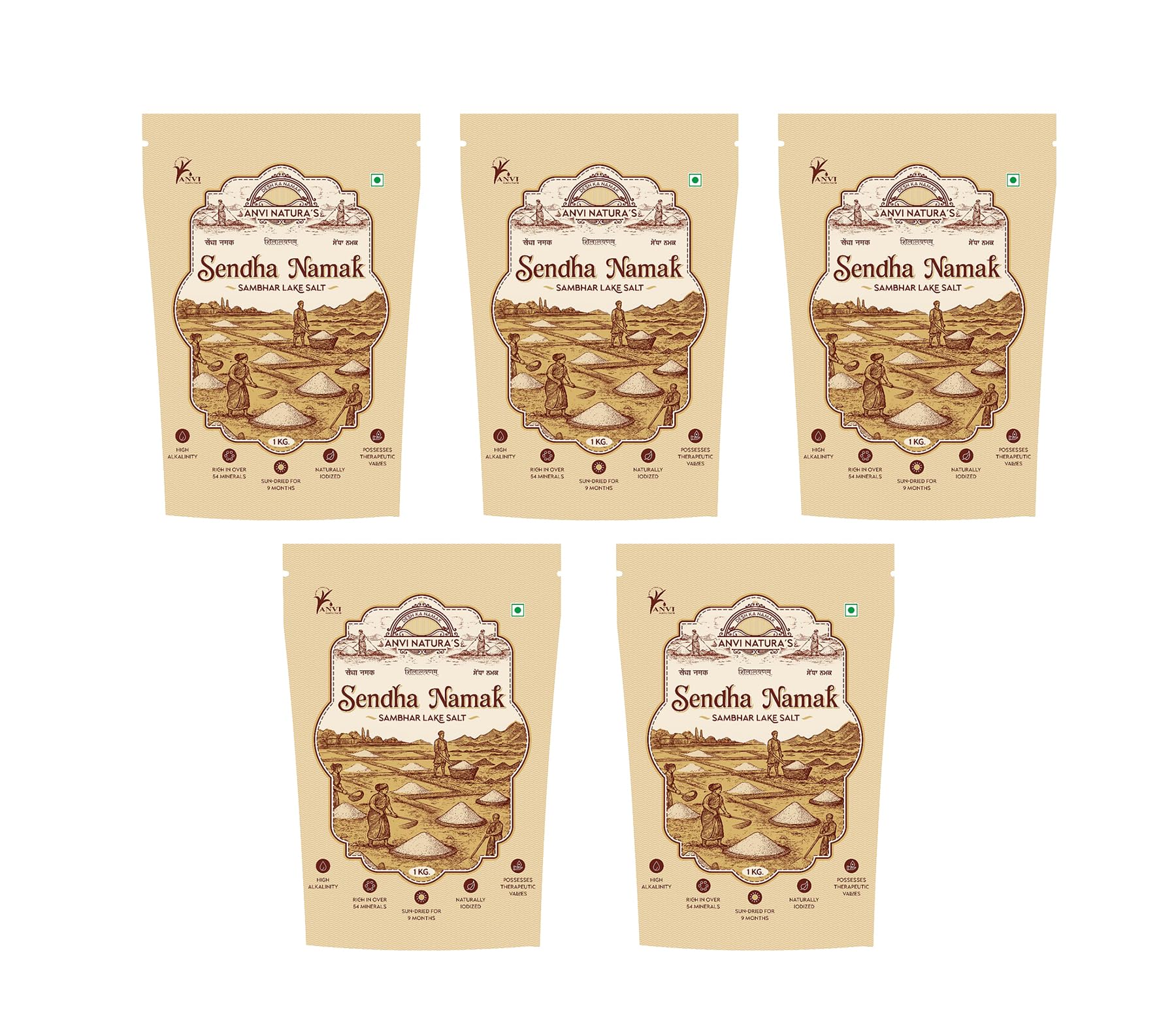 Pack of 5