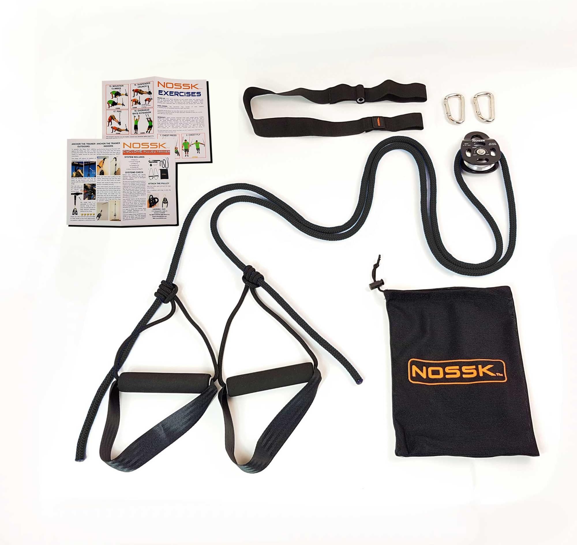 Cyclone Pulley Bodyweight Trainer (Black)