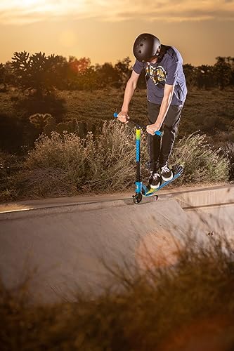 Miniatura 7 de Mongoose Rise - Patinete de acrobacias de estilo libre para jóvenes y adultos, ruedas de alto impacto de 4.331in, agarres estilo bicicleta, cubierta