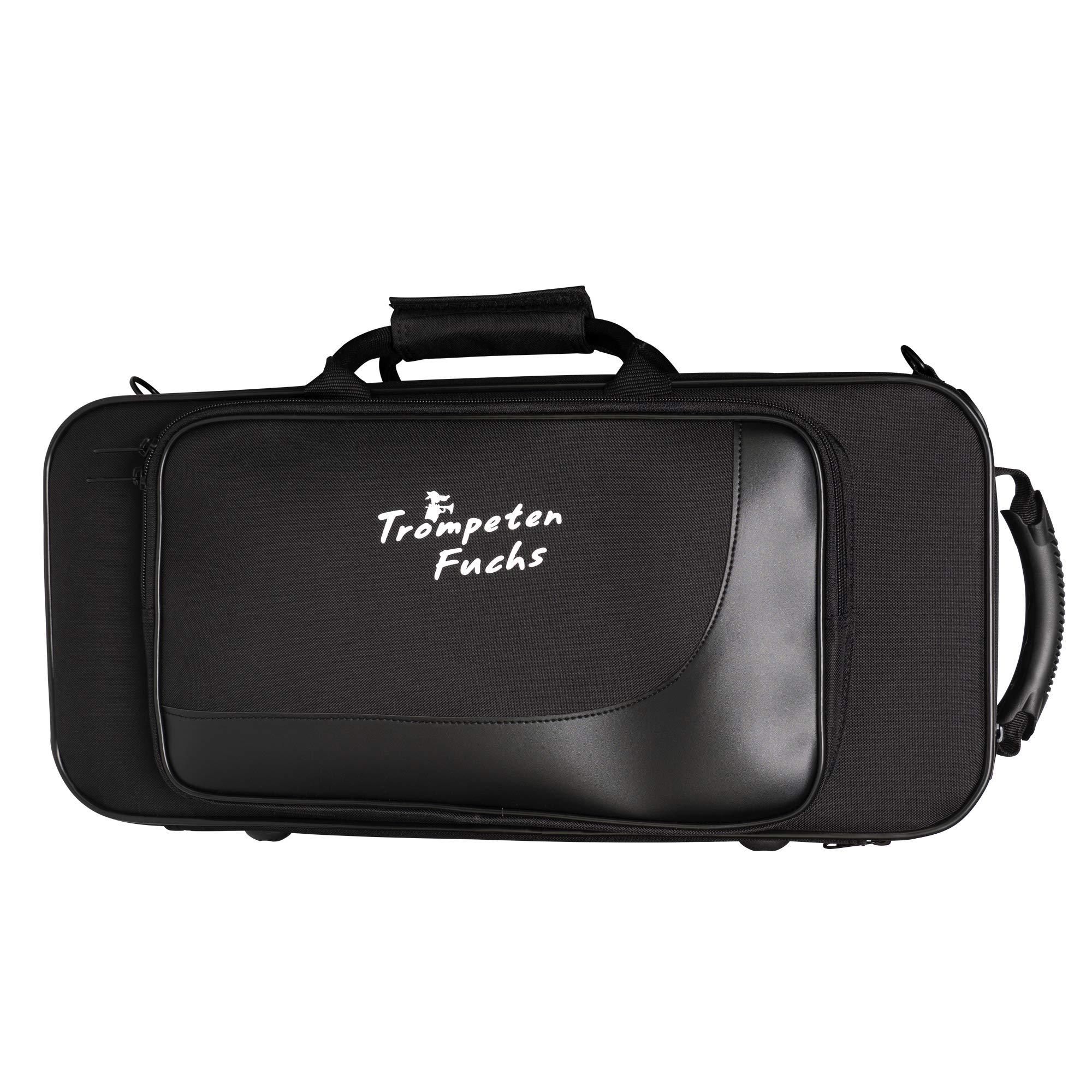 Cascha Trunpet Fox Bb Trompeta para principiantes y jugadores avanzados con accesorios, boquilla, paño de limpieza y funda, dorado