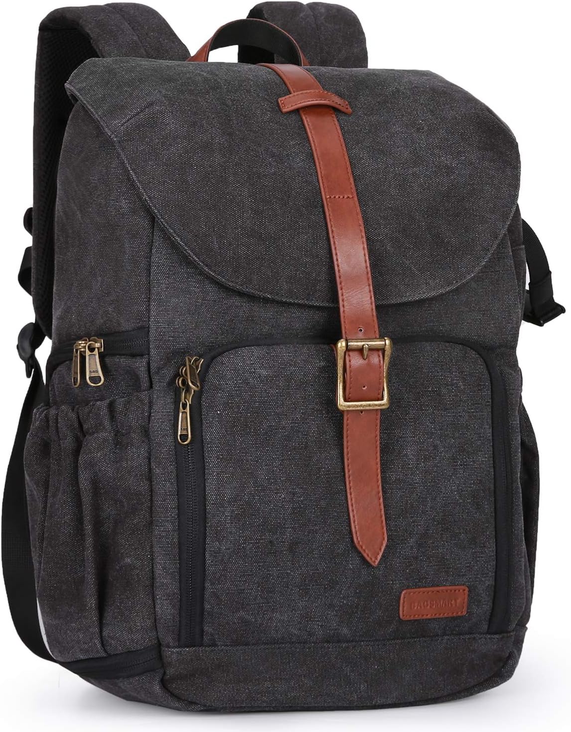 bagsmart Camera Backpack DSLR, Antithief Canvas Camera Bag Water