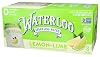 Waterloo, Lemon Lime Sparkling Water, 12 oz Pack of 24