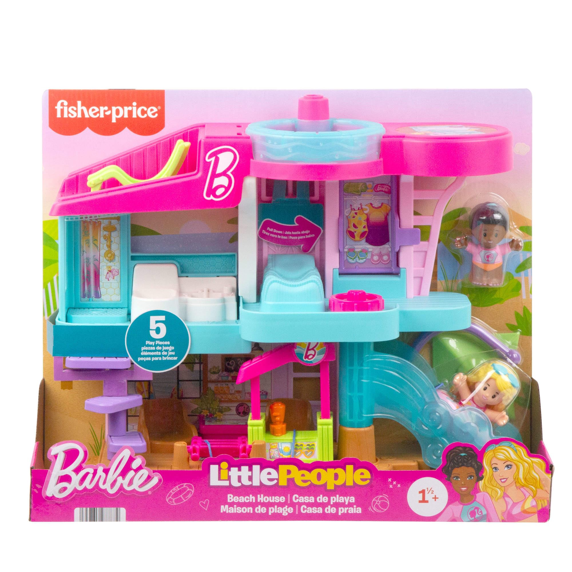 Fisher-Price Little People playset Barbie Casa al Mare