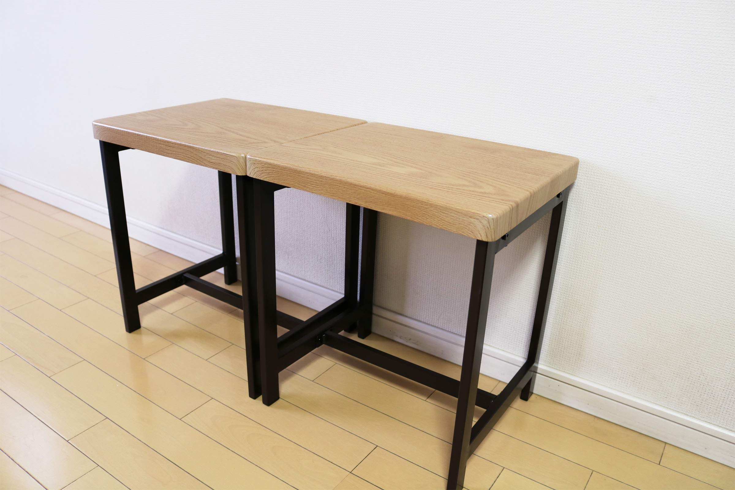 Amazon.co.jp: North Orange 鉄脚 ダイニングチェア 【2脚セット