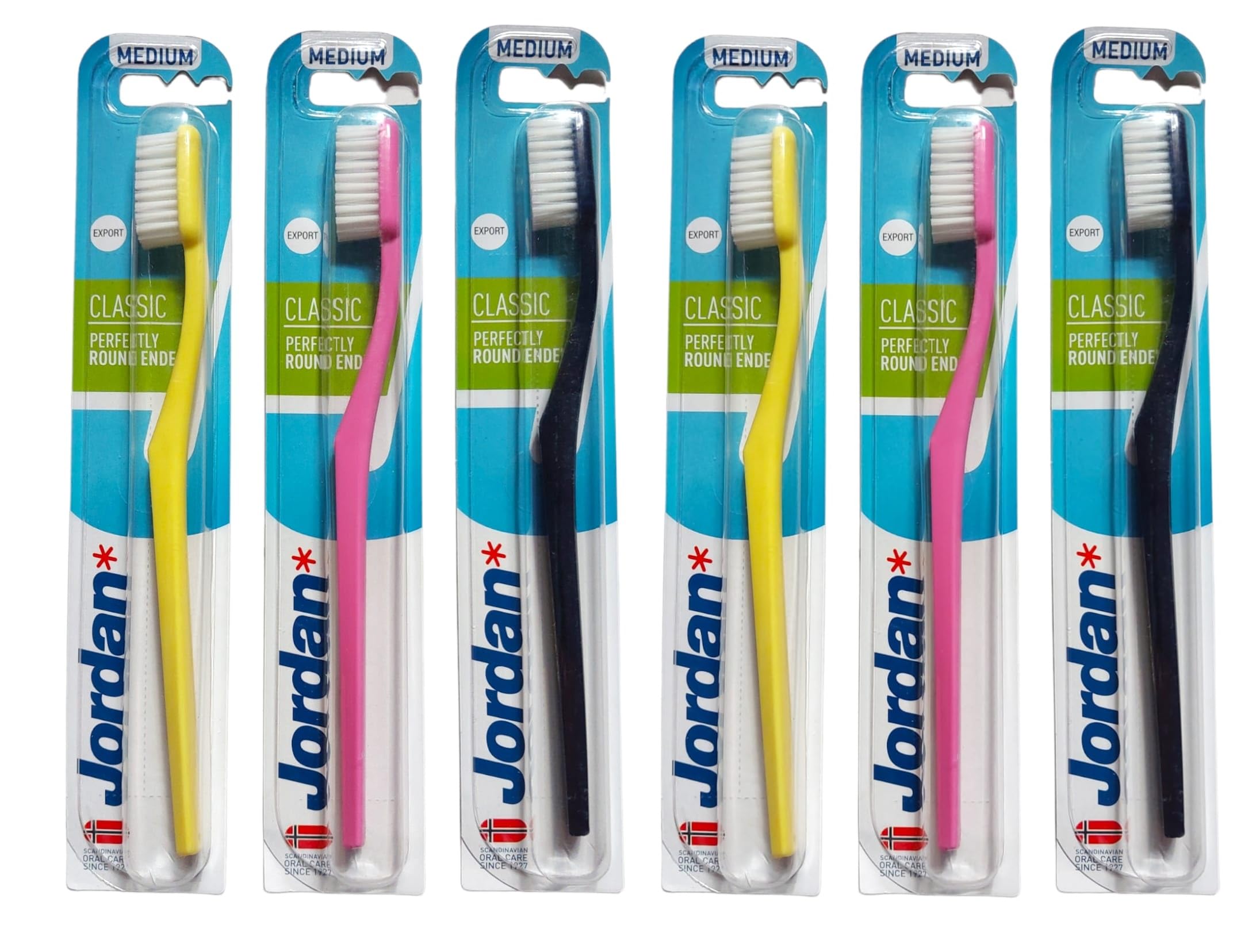 Jordan Medium Bristles BPA Free Manual Toothbrush For Adults & Youths Ergonomic Design (Multicolour) (Pack Of 6) (B0CTGF7N3R) Amazon Price History, Amazon Price Tracker