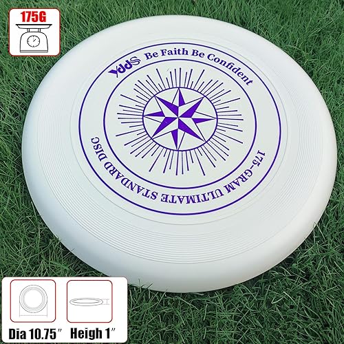Miniatura 6 de YDDS Ultimate Disc de 6.17 oz para playa, patio trasero, parque, camping y más para todas las edades, multicolor