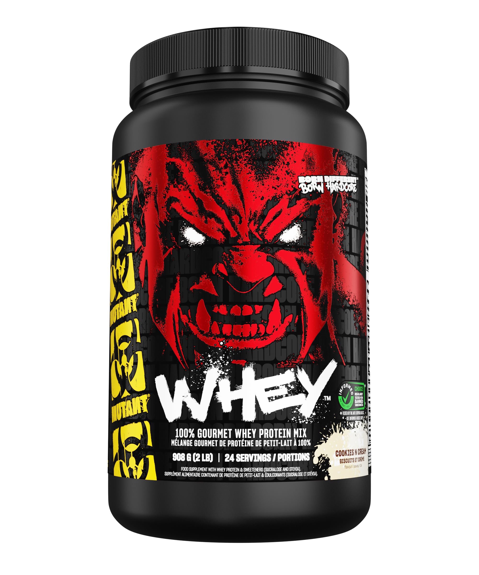Mutant Whey, Cookies & Cream - 908g