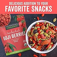 Vista 5 de Bayas de Goji del Himalaya orgánicas, mucho más grandes y jugosas de Viva Labs