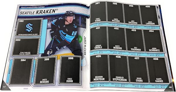 Topps 2025-26 NHL Hockey Sticker Collection Album - 1
