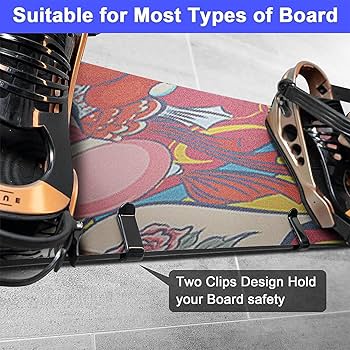 Amazon.co.jp: ハンガー サーフボード、2個スノーボードラック