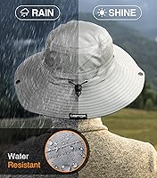 Vista 89 de GearTOP Safari Sun Hat for Men and Sun Hats for Women UV Protection UPF 50+ Hiking, Gardening, Fishing