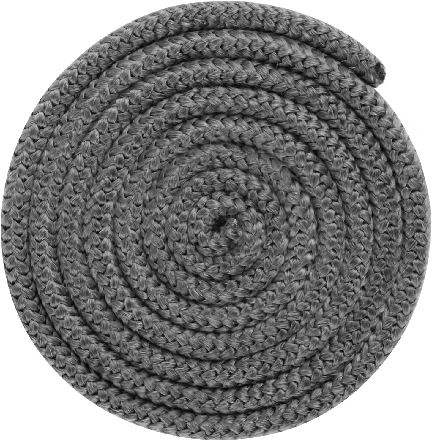 Wood Stove Door Gasket, 3/8" x 86" Wood Stove Gasket Rope Seal for Wood Burning Stoves, Heat Resistant Fiberglass Gasket Replacement for Wood Stoves and Fireplaces, Grey