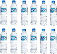 Agua Mineral Cristal Azul 510ml PH 9.75 PH Alcalino (Fardo 12 Unidades)
