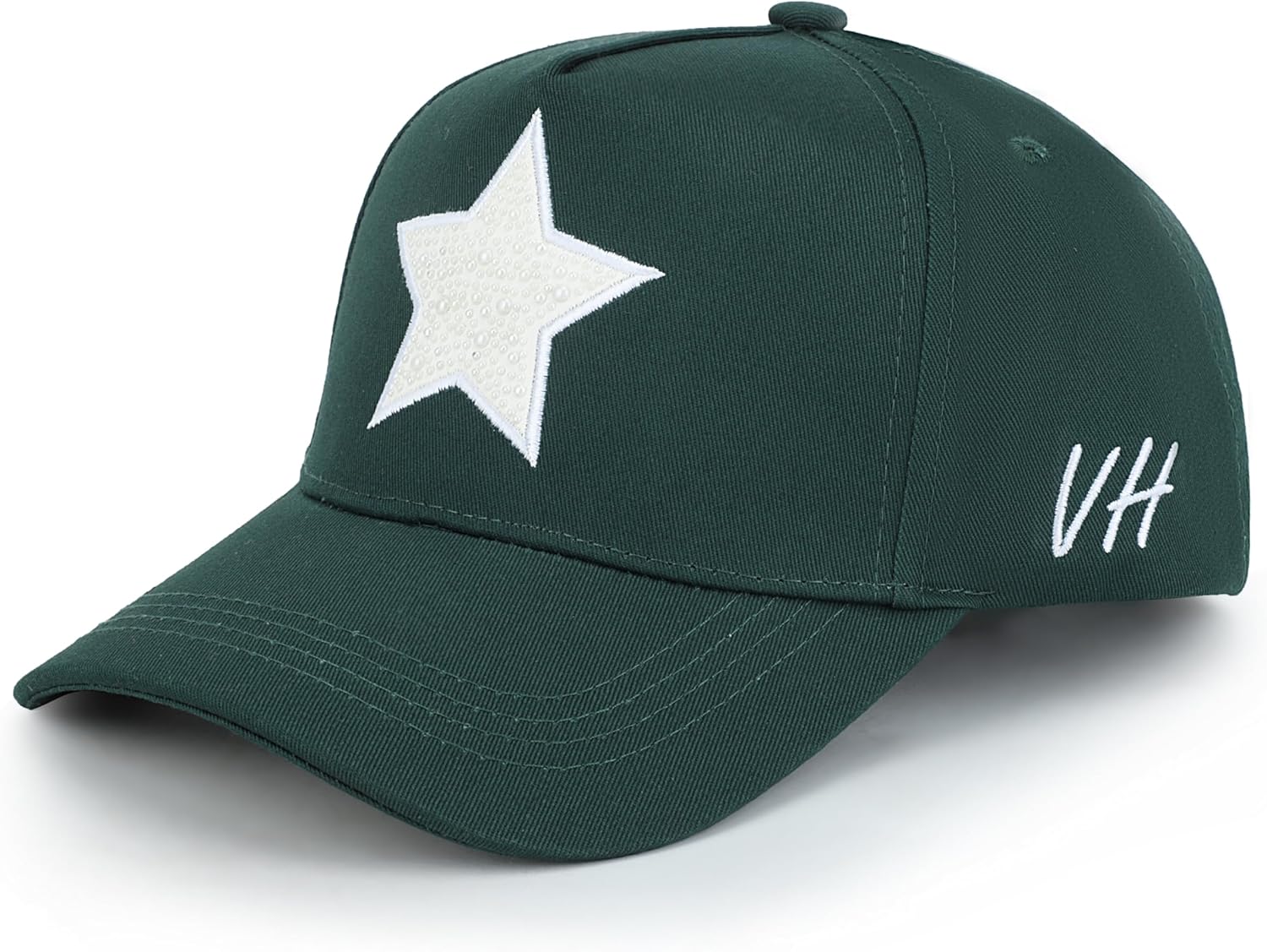 VINTAGE HAVANA Trucker Hats Women | Pearl Star | Western Retro Snacpback Hat | Cute Trendy Caps Black Khaki Green Maroon Tan