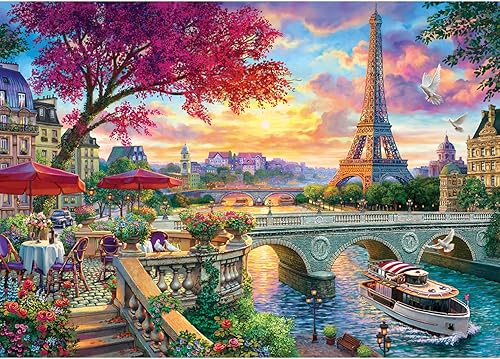 Anatolian Puzzle - Blooming Paris, Rompecabezas de 3000 piezas, #4919