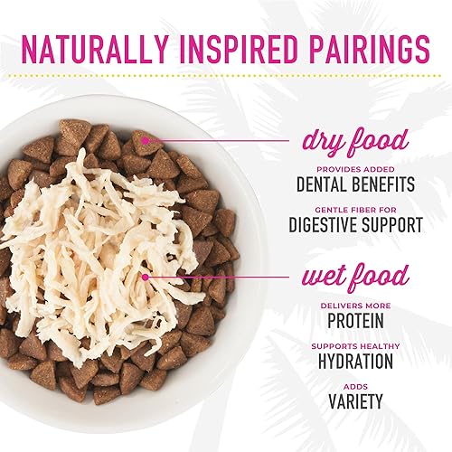 Miniatura 9 de Tiki Cat - paquete de 8, lata de 6 onzas, atún Lanai Luau en consomé de surimi de cangrejo