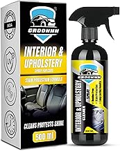 Groommm Car Interior Cleaning Spray (500ml) | Interior Accessories For Upholstery Stain Remover | Easy To Use Sofa Cleaner Liquid | Seat Cleaner For Leather, Vinyl & Fabric