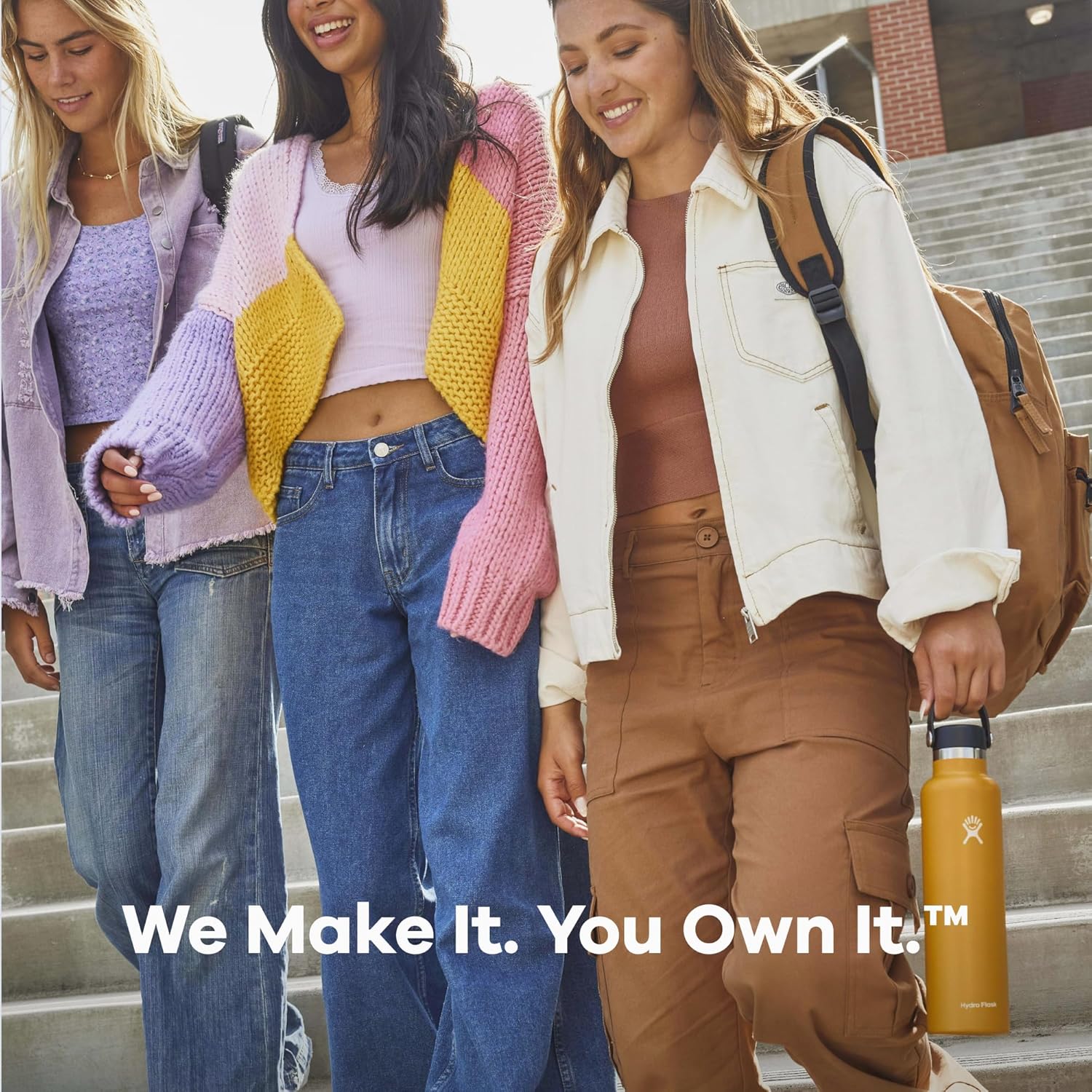 Hydro Flask Water Bottle - Insulated Stainless Steel - Non Spill, Leakproof in 21 Oz Surf Blue - Image 9