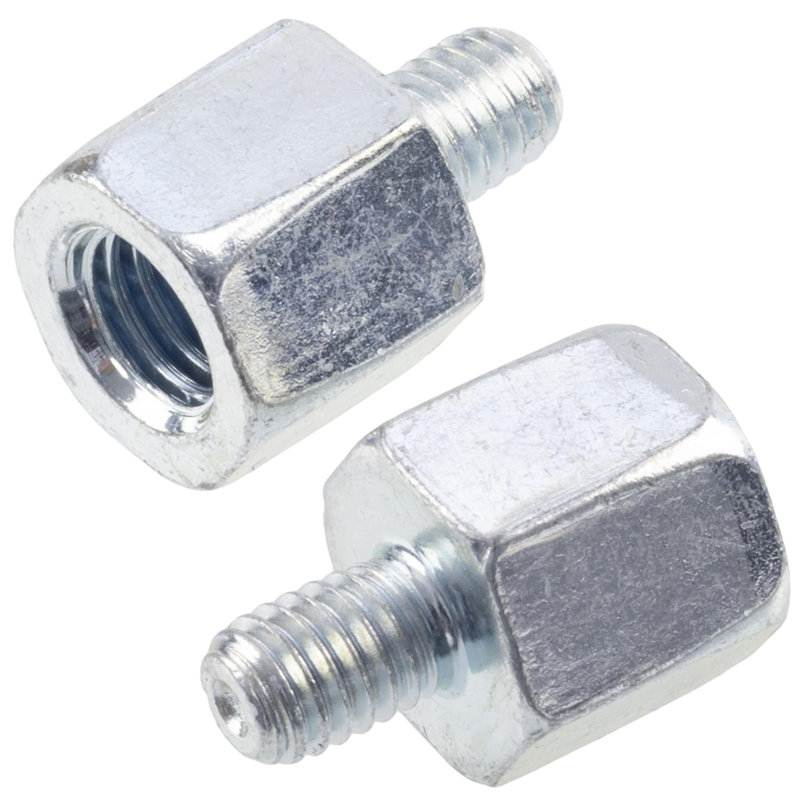 Riduttori Filettatura M8 A M6 - Set 2 Pezzi, Acciaio, Per Unioni E Serraggi