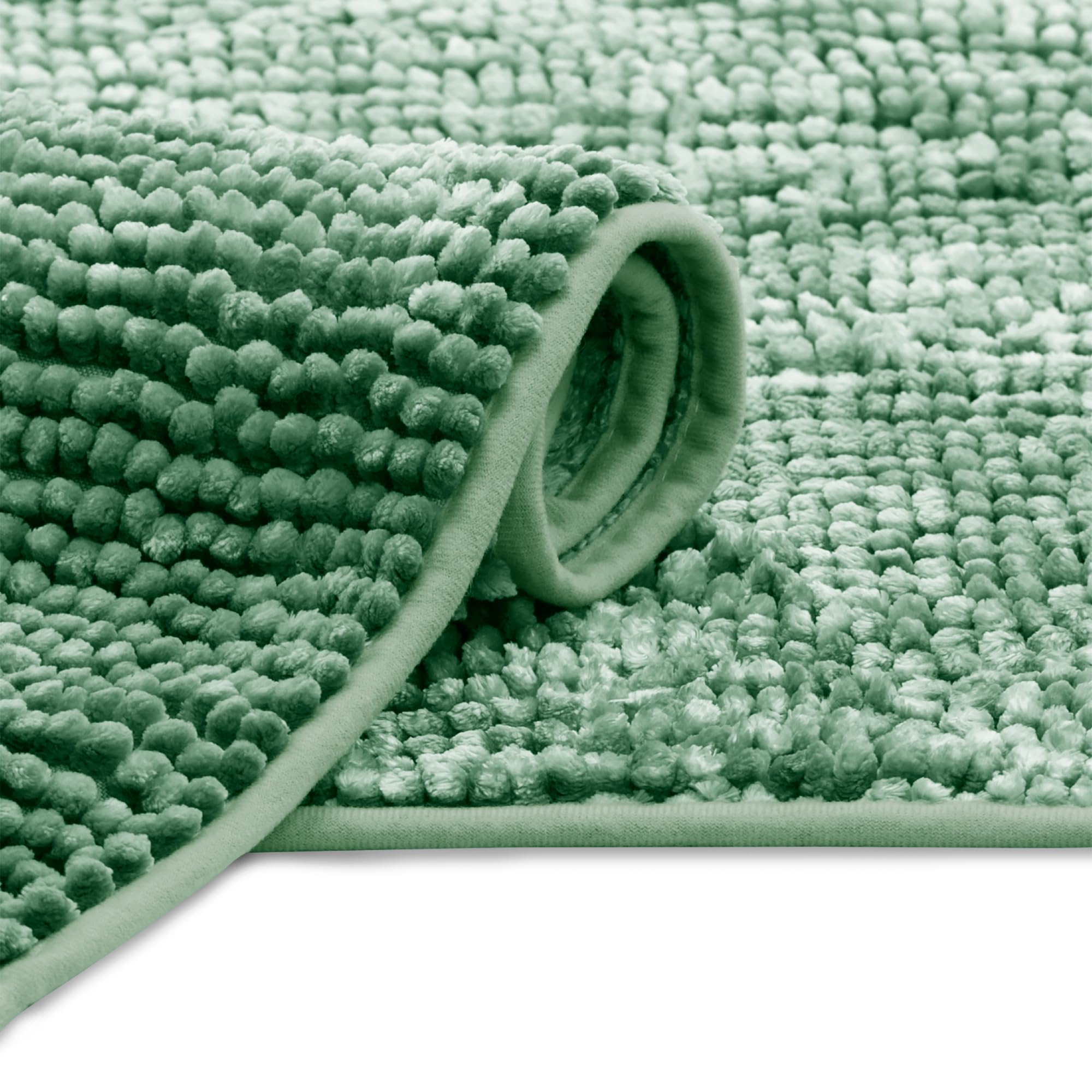 Tapis de Bain Antidérapant 50 x 70 cm Vert